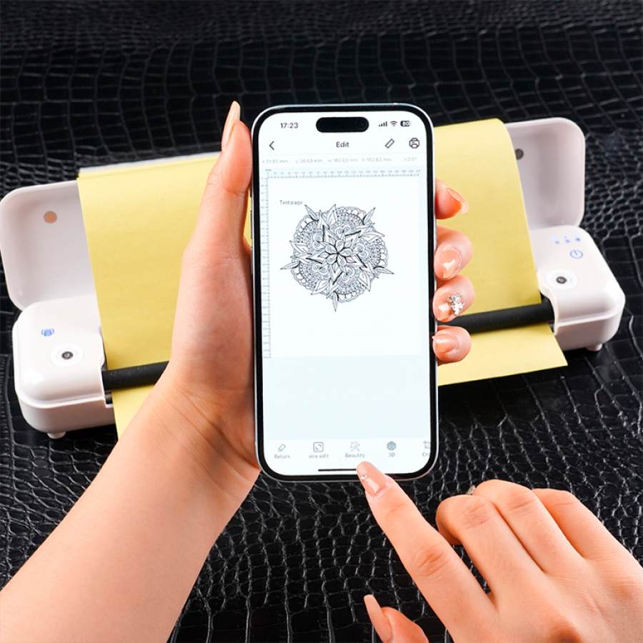 Термокопировальный беспроводной принтер для тату MAST Smart