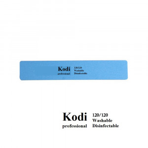 Пилка-баф Kodi Professional 120/120 синяя квадрат